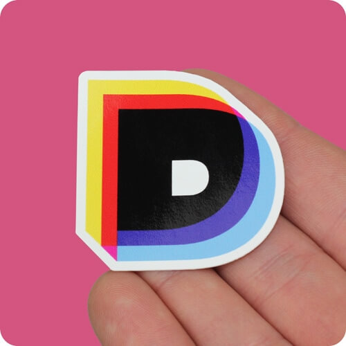 Gloss Self Cling Stickers