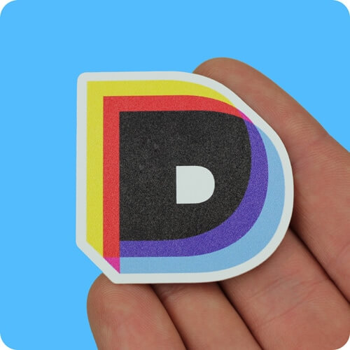 Textured Matt Vinyl Stickers